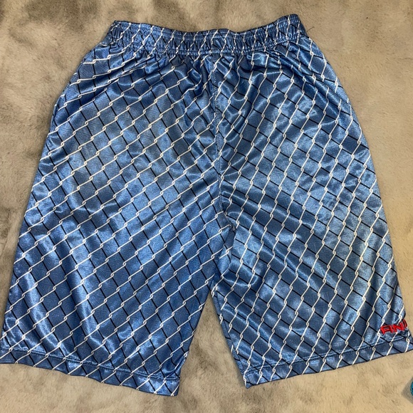🏀Boys Blue and Teal Athletic Shorts - Picture 4 of 10